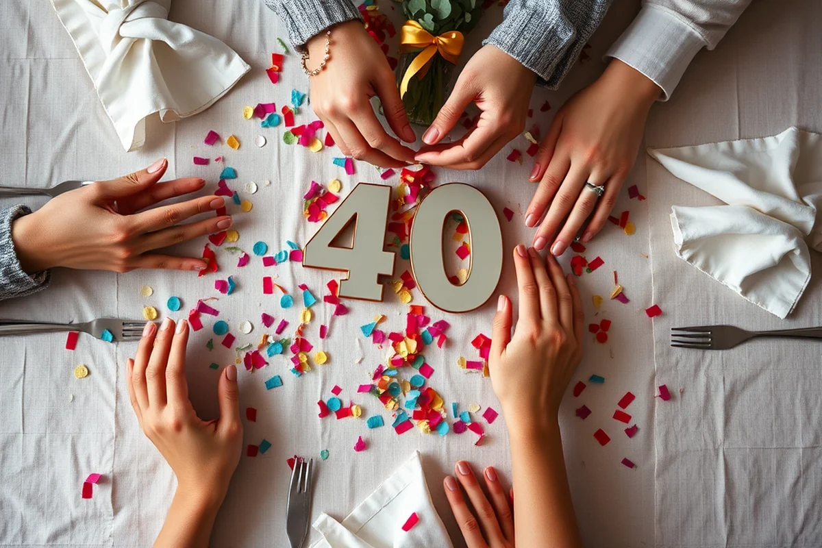 40th birthday party ideas at home — 40th Birthday Party Ideas At Home