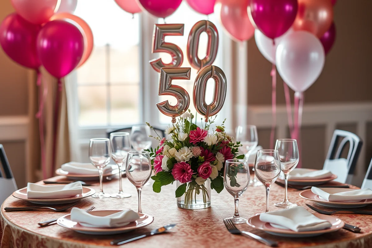 50th birthday party themes — 50th Birthday Party Themes