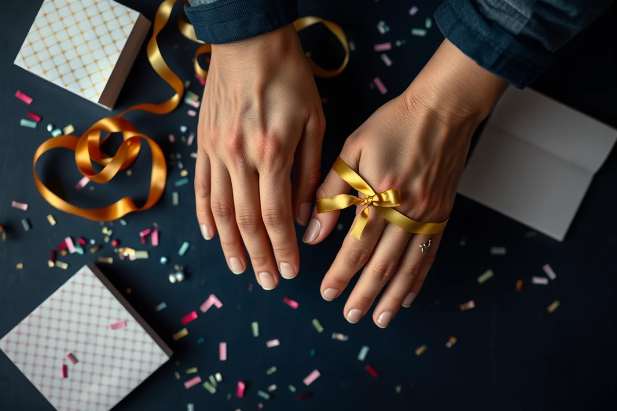 adult milestone birthday parties favors for beginners — Adult Milestone Birthday Parties Favors For Beginners (the finished result)
