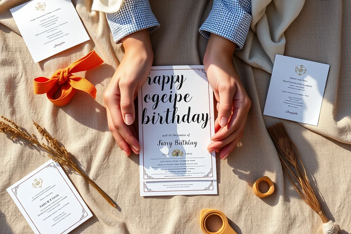 adult milestone birthday parties invitations for beginners — Adult Milestone Birthday Parties Invitations For Beginners (the finished result)