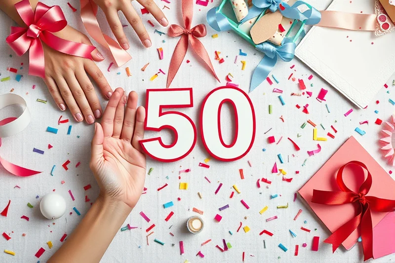 affordable adult party games for 50th birthday — Affordable Adult Party Games For 50th Birthday (the finished result)