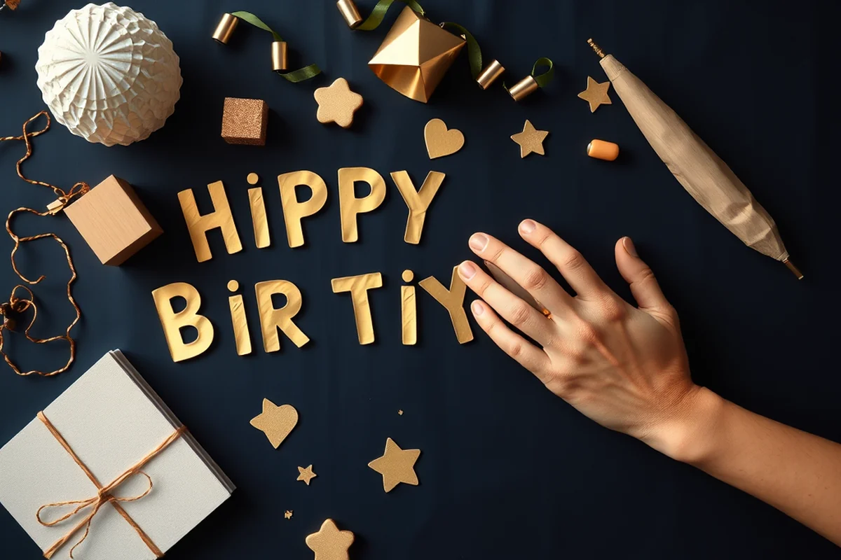 birthday drawing ideas — Birthday Drawing Ideas (the finished result)