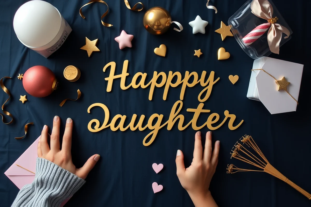 birthday wishes for daughter — Birthday Wishes For Daughter (the finished result)