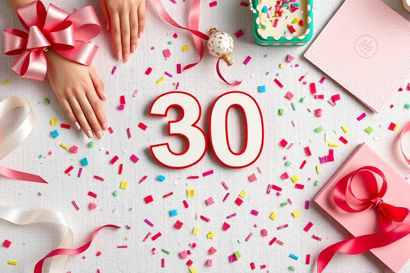cheap 30 birthday party ideas for her — Cheap 30 Birthday Party Ideas For Her (the finished result)