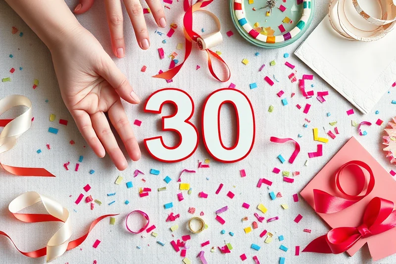 cheap 30th birthday parties ideas — Cheap 30th Birthday Parties Ideas (the finished result)