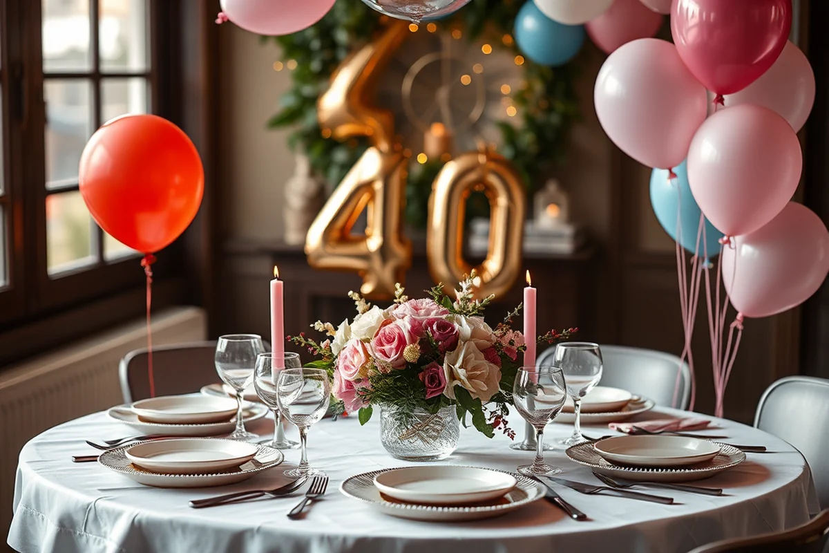 easy 40th birthday parties for beginners — Easy 40th Birthday Parties For Beginners