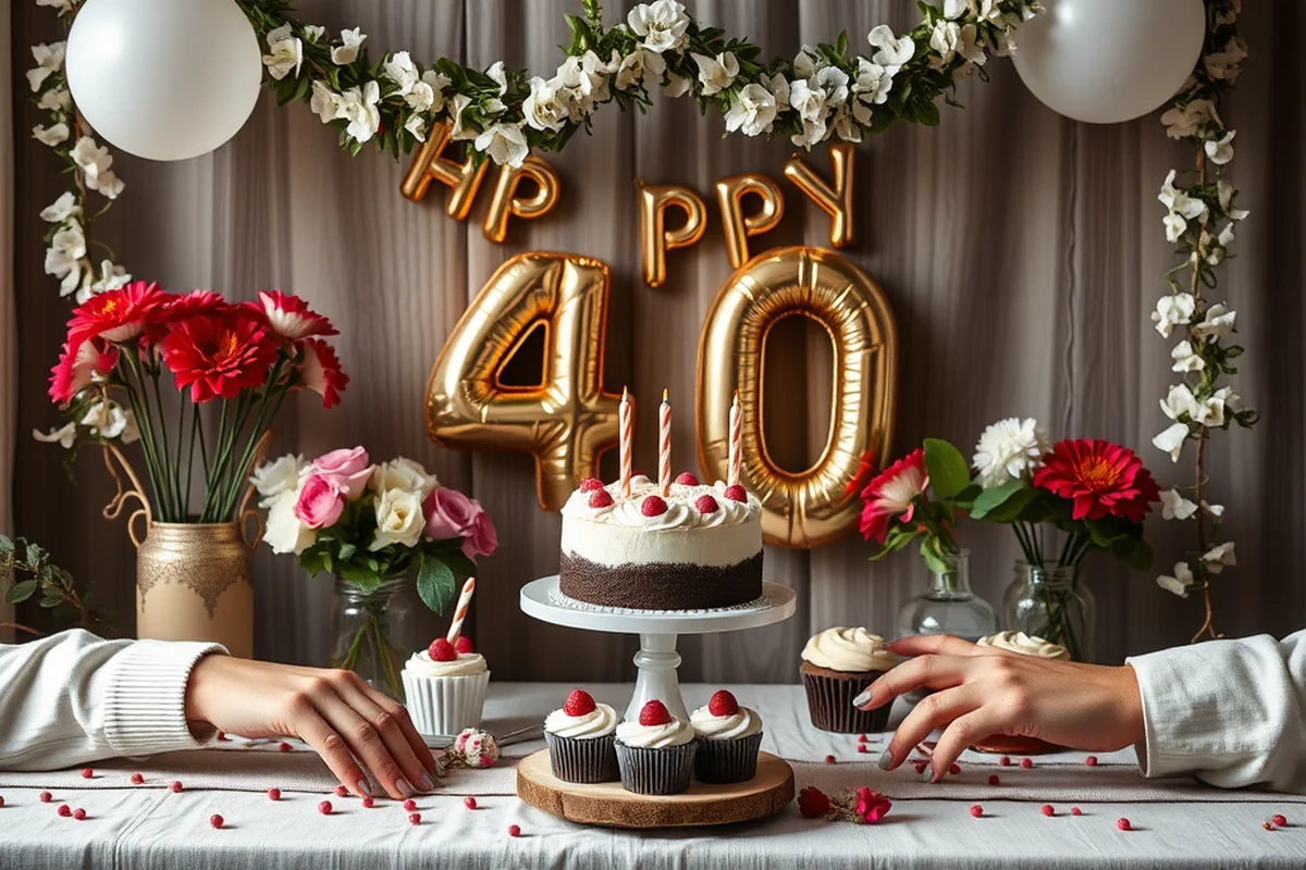 simple 40th birthday parties for beginners — Simple 40th Birthday Parties For Beginners