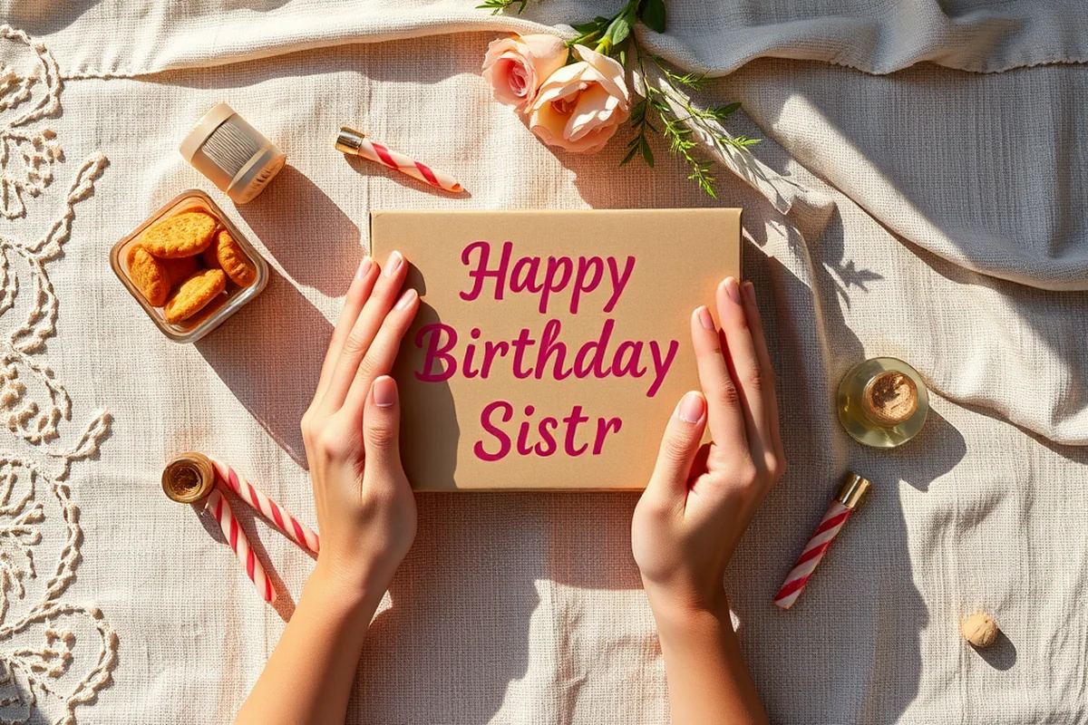 what birthday gift for sister — What Birthday Gift For Sister (the finished result)