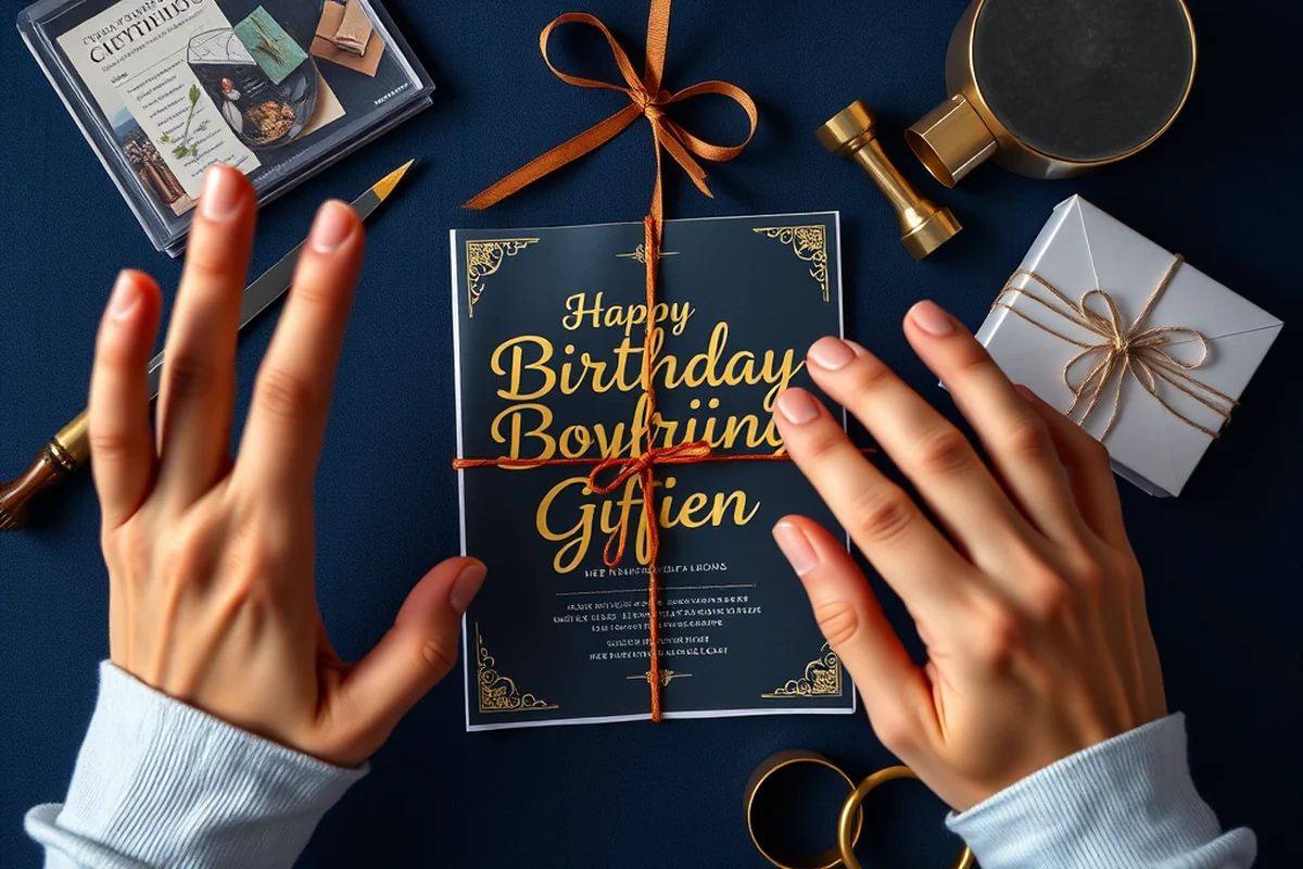 what birthday gifts for boyfriend — What Birthday Gifts For Boyfriend (the finished result)