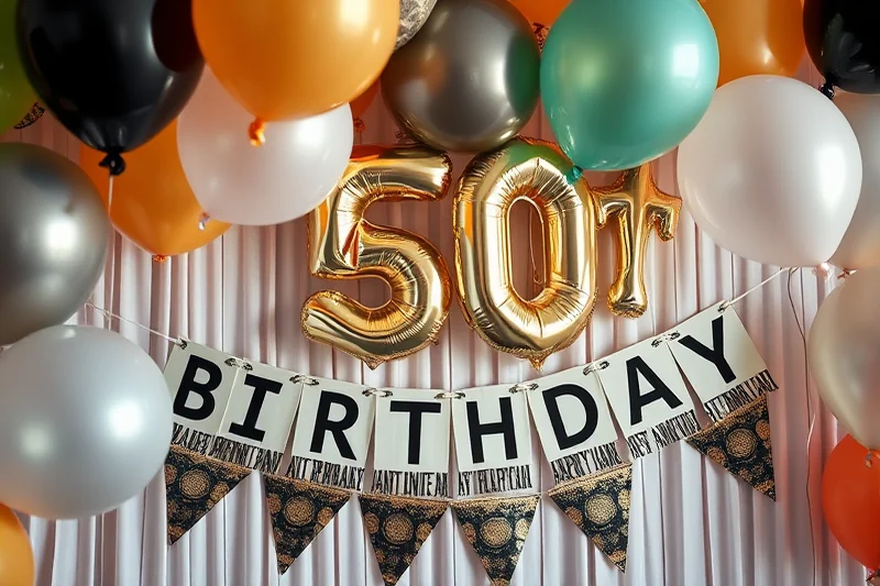 50th birthday party themes for husband — 50th Birthday Party Themes For Husband (step by step)