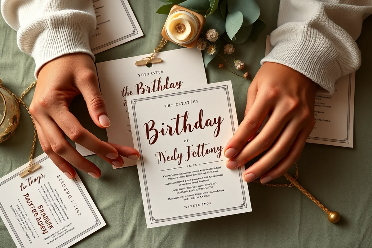 adult milestone birthday parties invitations favors for small spaces — Adult Milestone Birthday Parties Invitations Favors For Small Spaces (the finished result)
