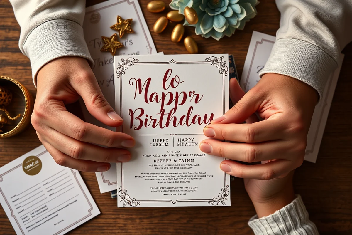 adult milestone birthday parties invitations that actually work — Adult Milestone Birthday Parties Invitations That Actually Work (the finished result)
