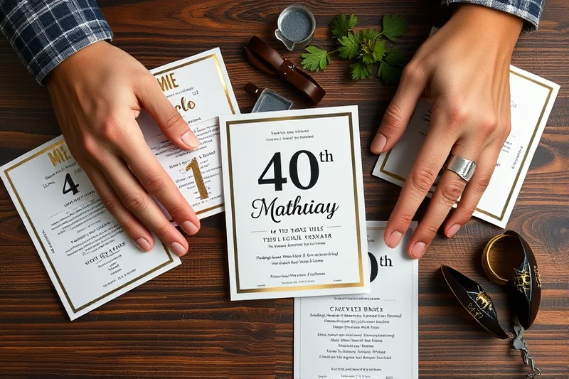 best 40th birthday party ideas for men — Best 40th Birthday Party Ideas For Men (the finished result)