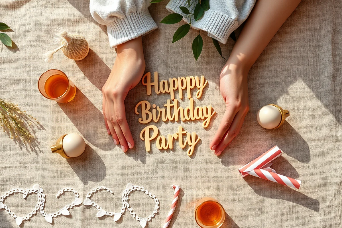 budget adult milestone birthday parties themes decor — Budget Adult Milestone Birthday Parties Themes Decor (the finished result)
